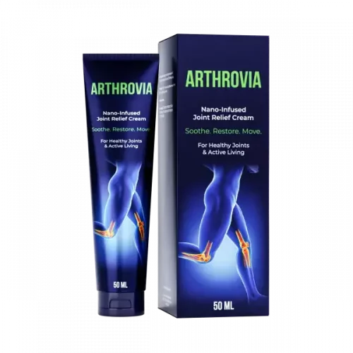 Arthrovia Arthrovia krem na stawy - opakowanie tubka i pudełko Stenka Clinic