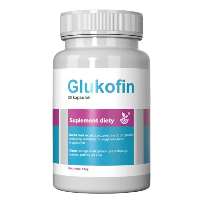 Glukofin kapsułki na kontrolę cukru - opakowanie Stenka Clinic