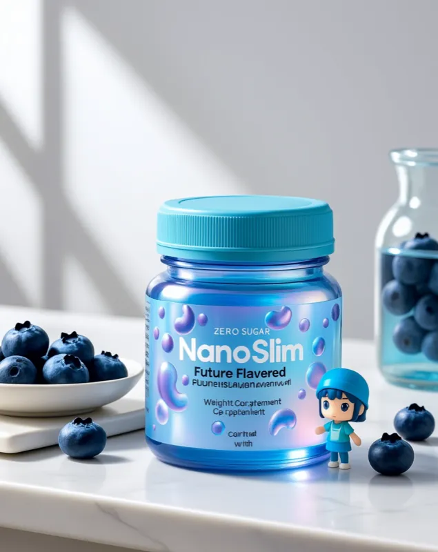 Nano Slim suplement diety z jagodami i figurką - Stenka Clinic