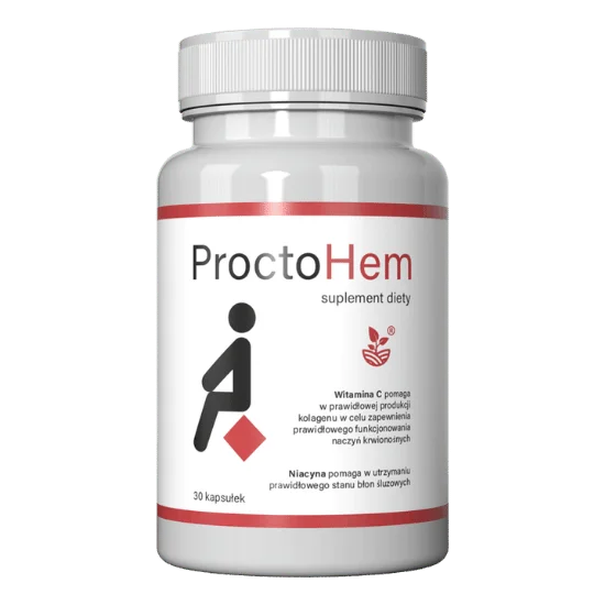 Proctohem kapsulki na hemoroidy - opakowanie Stenka Clinic
